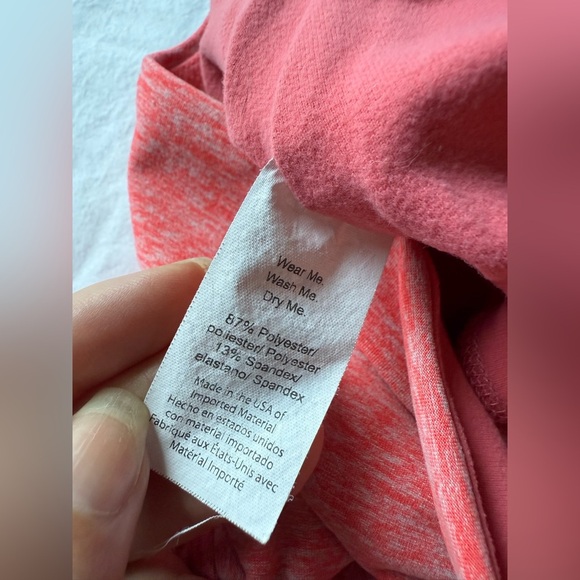 Beyond Yoga Caught In The Midi Space Dye Leggings in Light Pink Heather Small - Picture 12 of 14